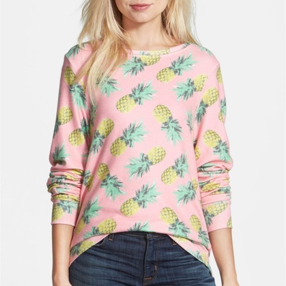 Wildfox Tops - Wildfox Pineapple Palace Sweatshirt | XS